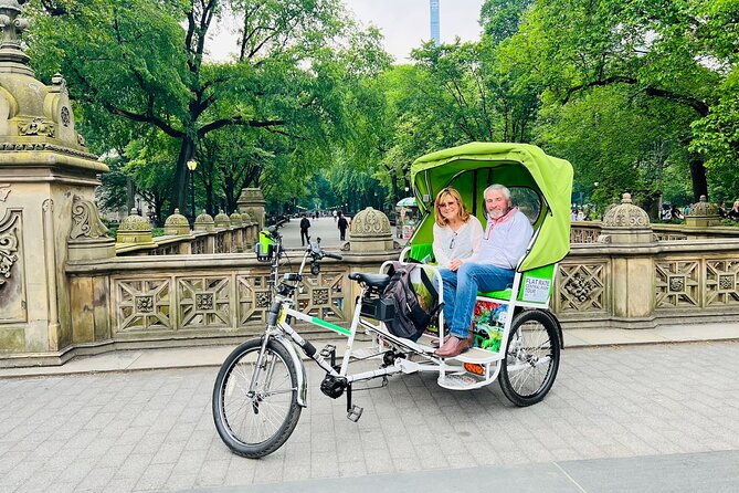 Central Park Pedicab Guided Tours - Bow Bridge, the Ramble, and the western side