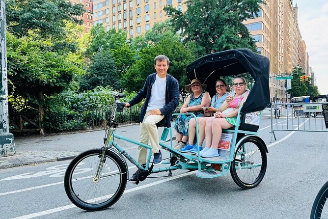 Central Park Private Pedicab Tour (60 mins) - Bethesda Fountain, the Lake, and the Mall