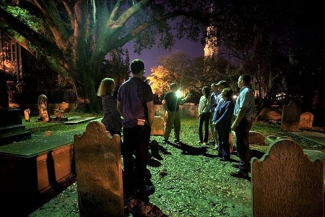 Charleston Ghost & Graveyard Night-Time Guided Walking Tour - Entering the Circular Congregational Church graveyard