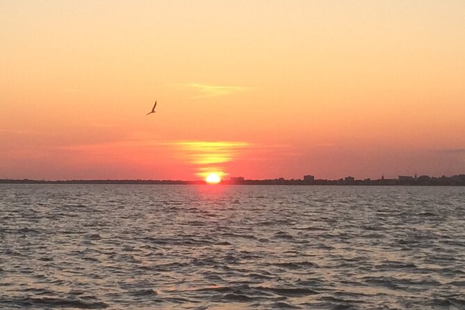 Charleston Harbor Sunset Cruise - The sunset: beautiful, but weather-dependent