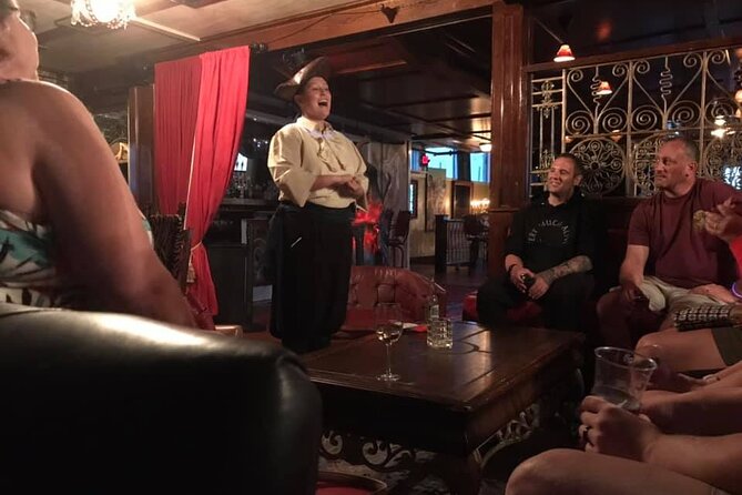 Charleston Haunted Booze and Boos Ghost Walking Tour - Four Corners of Law and several kinds of ghosts