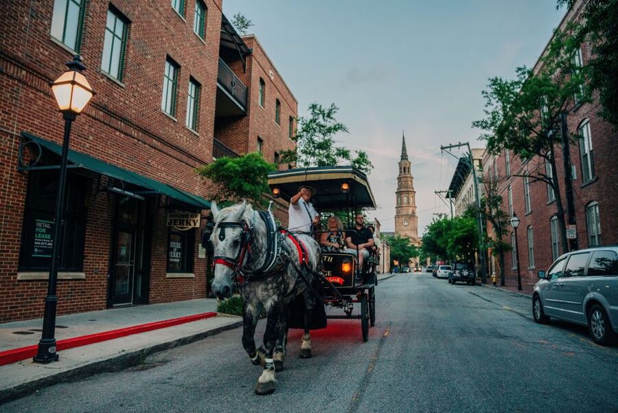 Charleston: Haunted Carriage Evening Tour - The Old Exchange and Provost Dungeon