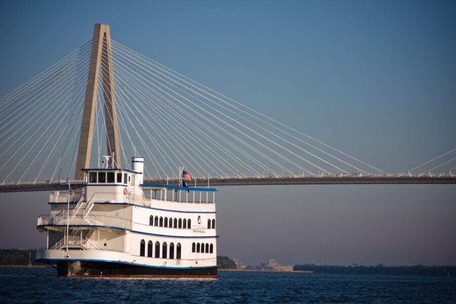 Charleston: Luxury Harbor Dinner Cruise - Dinner: better than the usual cruise meal, with a few questions