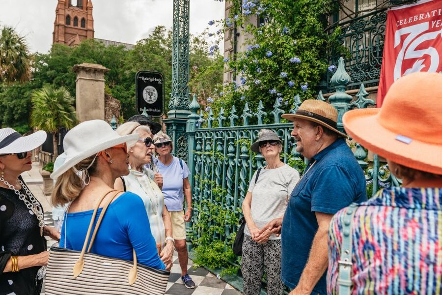 Charleston: Old Walled City Historical Walking Tour - Churches, tombstones, and the marks of time