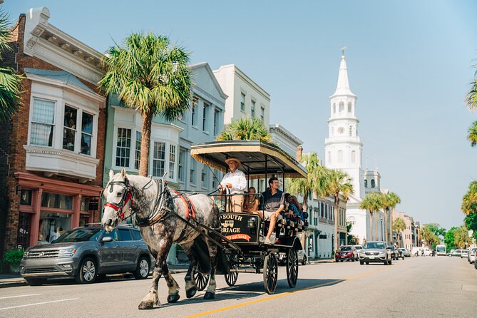 Charleston’s Old South Carriage Historic Horse & Carriage Tour - Starting at 14 Anson Street, near City Market