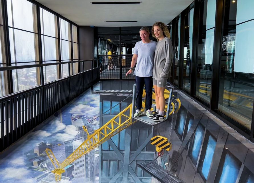 Chicago: 360 Chicago Observation Deck Sip and View Ticket - TILT costs extra, and it is not for everyone