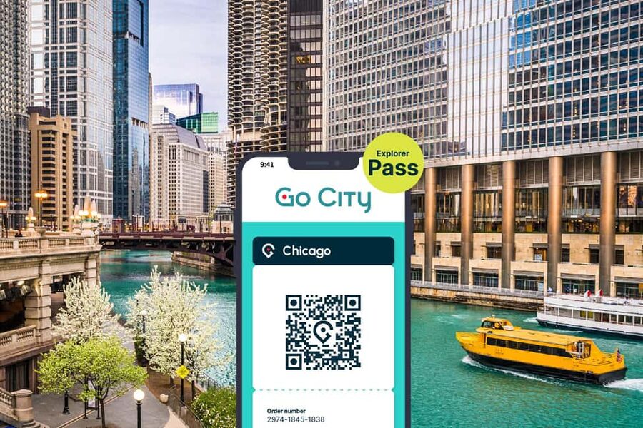 Chicago Explorer Pass: 2 to 7 Attractions including SkyDeck - Skydeck Chicago: Chicago from the Willis Tower