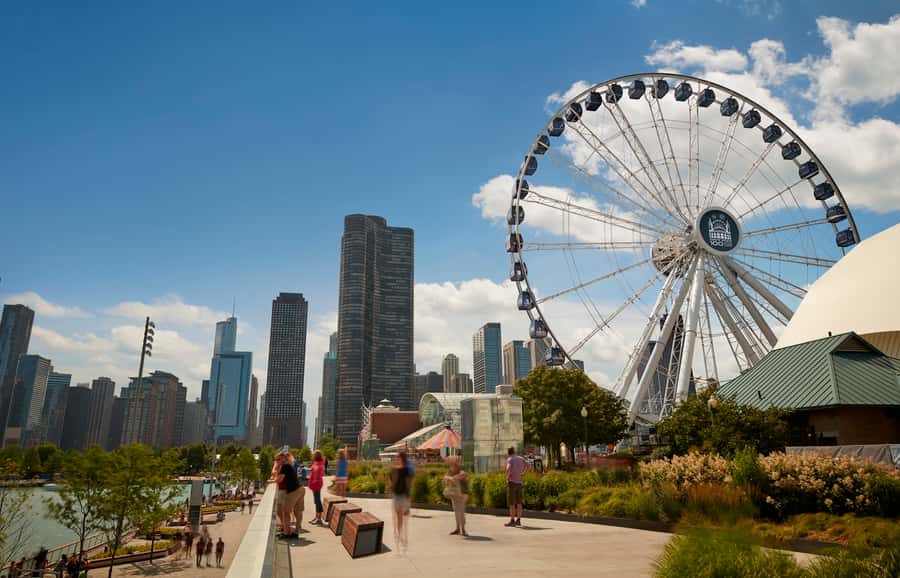 Chicago: Navy Pier Centennial Wheel Ticket - Seeing Chicago from the Centennial Wheel
