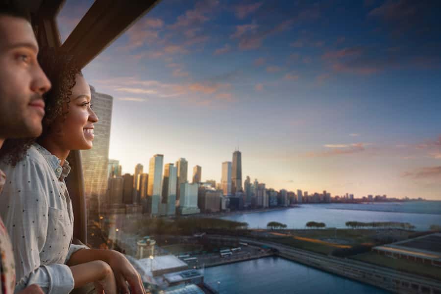 Chicago: Navy Pier Centennial Wheel Ticket - How to fit the wheel into a Navy Pier visit