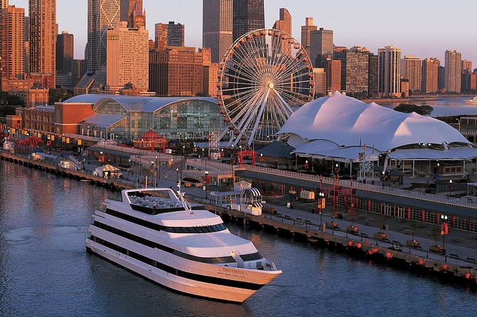 Chicago Premier Dinner Cruise on Lake Michigan - A three-course dinner with a few limits