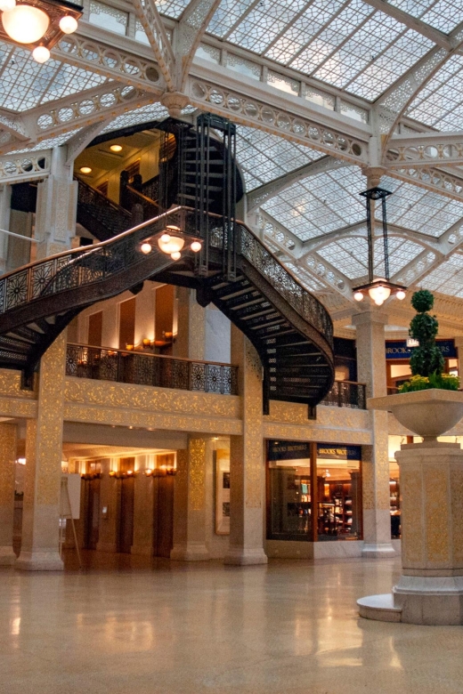 Chicago: Secret Interiors Architecture Walking Tour - Chicago Cultural Center and a change in architectural mood