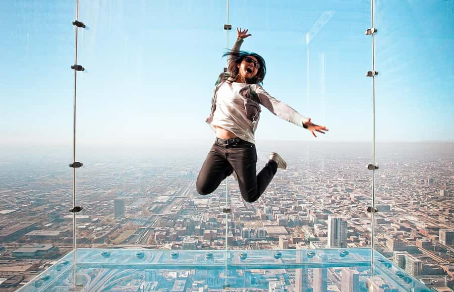 Chicago: Willis Tower Skydeck and The Ledge Ticket - What the Skydeck view gives you