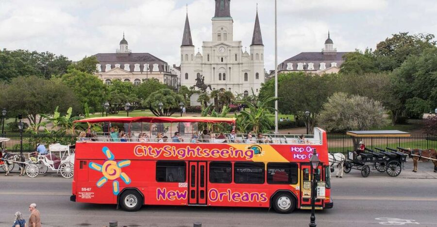 City Sightseeing New Orleans HOHO Bus Tour & Bookable Extras - Stops 2 to 4: French Market, Marigny, Bywater, and Tremé