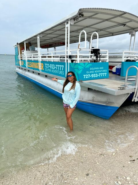 Clearwater Beach: Dolphin & Island Sandbar Cruise - BYOB, coolers, and the family-friendly extras