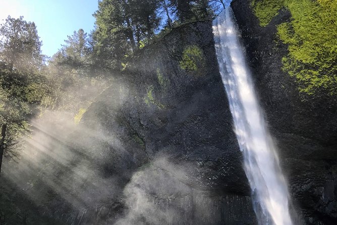 Columbia River Gorge Waterfalls Tour from Portland, OR - Multnomah Falls, the tour’s big headline