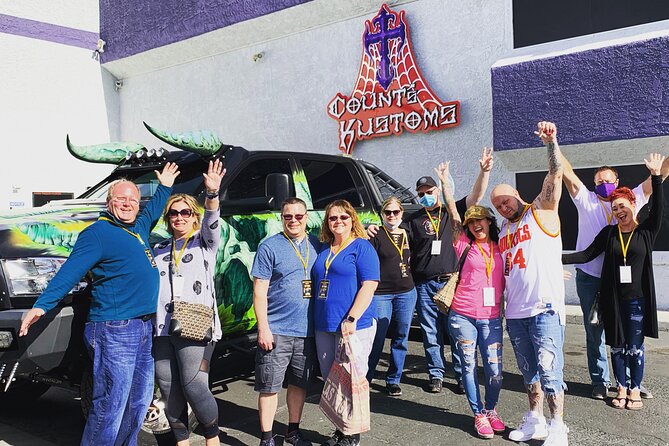 Count Kustom's Las Vegas Car Experience - The guide adds the human side of the tour