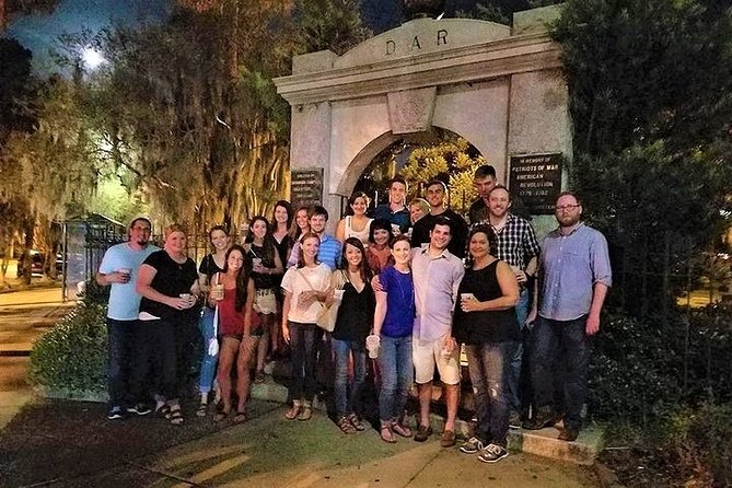 Creepy Crawl Night-Time Haunted Pub Walking Tour of Savannah's Historic District - Walking Savannah’s squares after dark