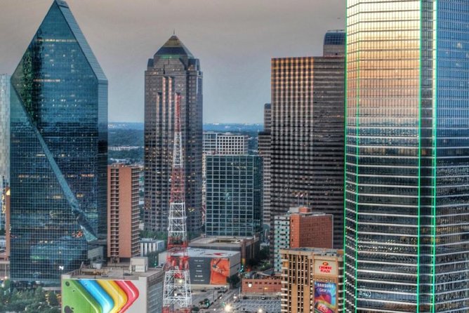 Dallas' Reunion Tower GeO-Deck Observation Ticket - The elevator ride to 470 feet