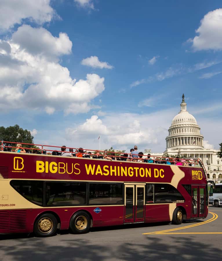 DC: Hop-on Hop-off Tour by Open-top Bus with 17 Stops - Key points to know before you board