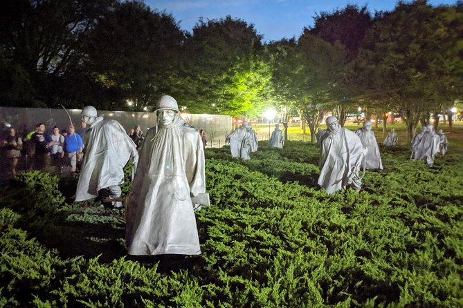 DC Memorials Night Tour: Glass-Roof Convertible Upgrade Option - Lincoln, Korean War, and Vietnam memorials