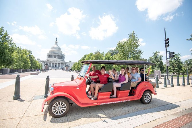 DC Monuments and Capitol Hill Tour by Electric Cart - A small electric cart makes the Mall easier