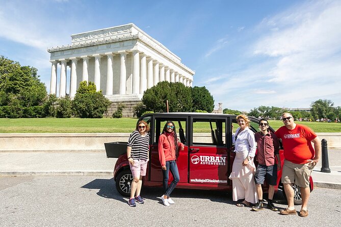 DC Monuments and Capitol Hill Tour by Electric Cart - Thirty minutes at the Lincoln Memorial