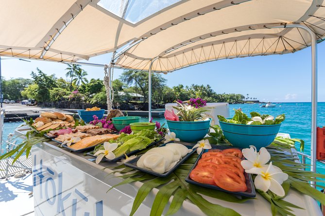 Deluxe Sail & Snorkel to the Captain Cook Monument - How the crew shapes the day