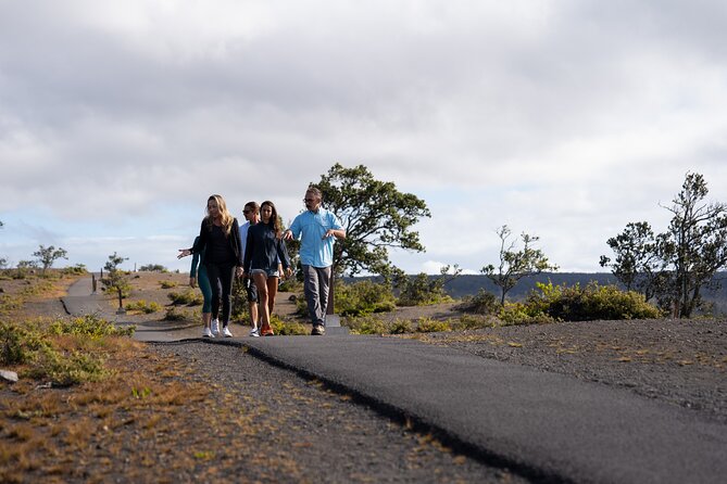 Deluxe Volcano Experience with Restaurant Dinner - The van ride and small-group setup