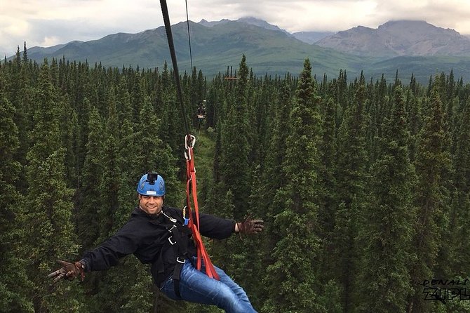 Denali Park Zipline Adventure - The best views come when you pause