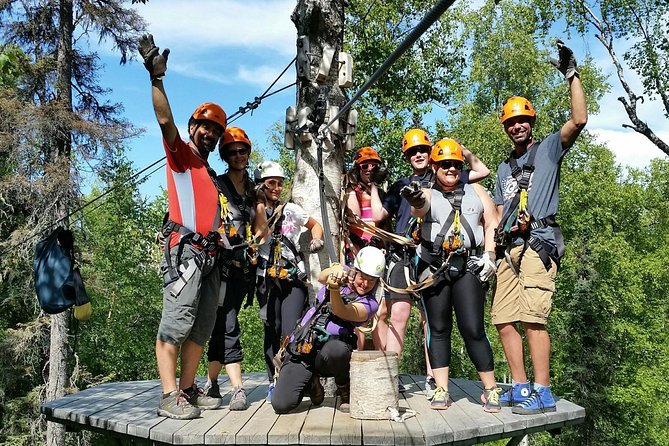 Denali Zipline Tour in Talkeetna, AK - Denali views are a bonus, not a promise