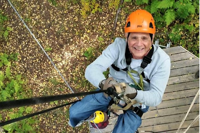 Denali Zipline Tour in Talkeetna, AK - Bridges and the spiral staircase add variety