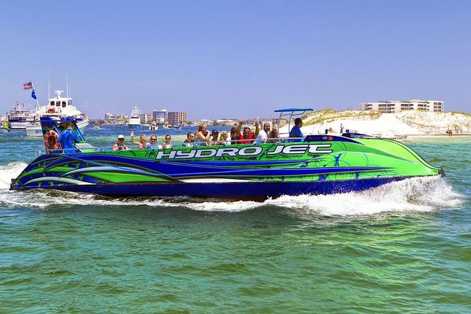 Dolphin Cruise in Destin FL - Crab Island, East Pass, and the Gulf route