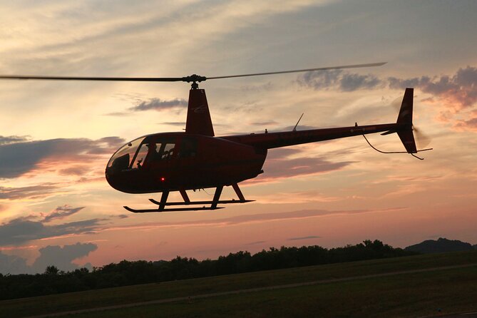 Downtown Nashville Helicopter Tour - Bridgestone Arena and the center of downtown