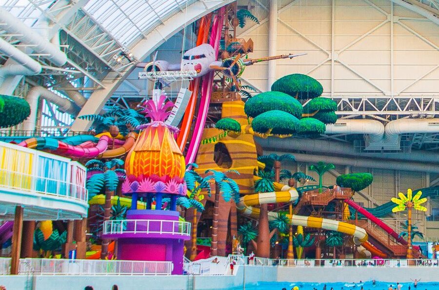 East Rutherford: Dreamworks Indoor Water Park Entry Ticket - The total pro rides for serious thrill seekers