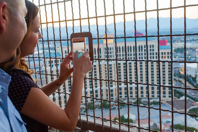 Eiffel Tower Viewing Deck Admission Ticket at Paris Las Vegas - Choosing between midday, sunset, and late night
