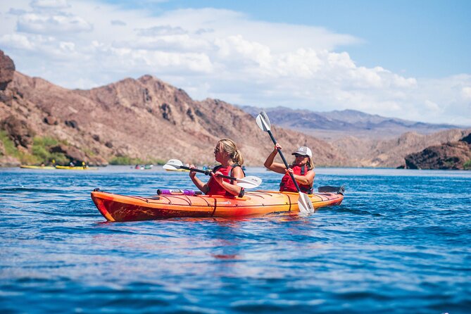Emerald Cave & Black Canyon Kayak Tour with Vegas Pickup - Paddling upstream through Black Canyon