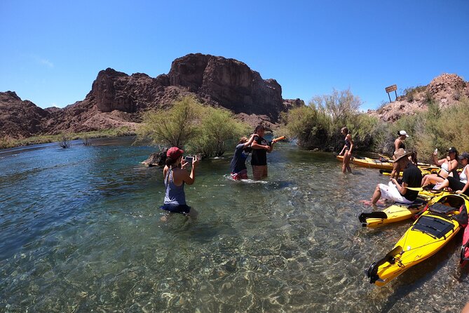 Emerald Cave Express Kayak Tour with Scenic & Historic Stops - Backing into Emerald Cave