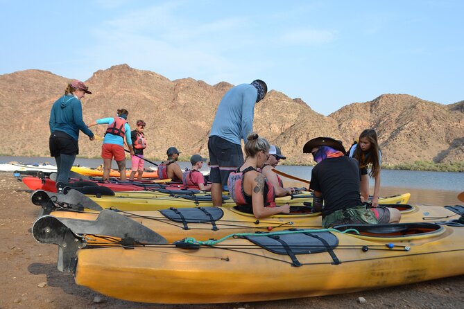 Emerald Cave Kayak Tour with Lunch & Las Vegas Shuttle Option - Beach lunch, swimming, and cold water