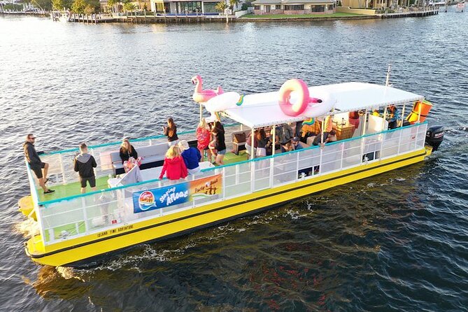 Evening Boat Cruise through Downtown Ft. Lauderdale - Sunset over downtown Fort Lauderdale