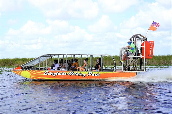 Everglades Holiday Park Airboat Tours & Rides - The one-hour airboat route