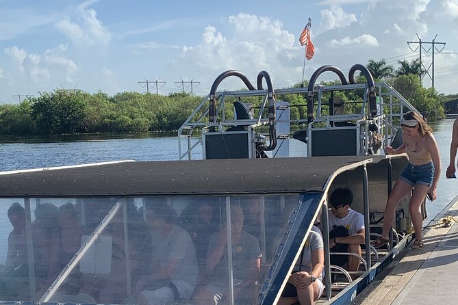 Everglades Small-Group Tour from Miami with Transportation - The one-hour airboat ride at Everglades Holiday Park