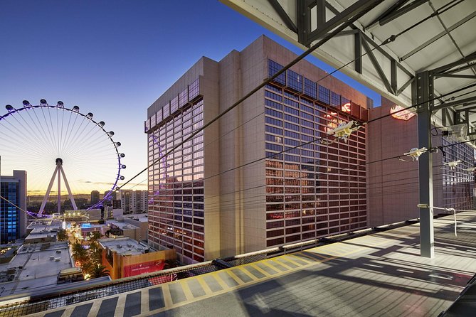 Fly LINQ Zipline at The LINQ Promenade in Las Vegas - Flying above the heart of the Strip
