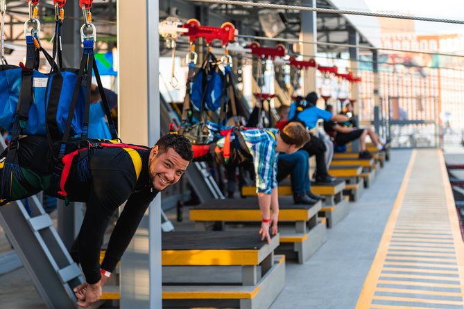 Fly LINQ Zipline at The LINQ Promenade in Las Vegas - Weather can change the plan