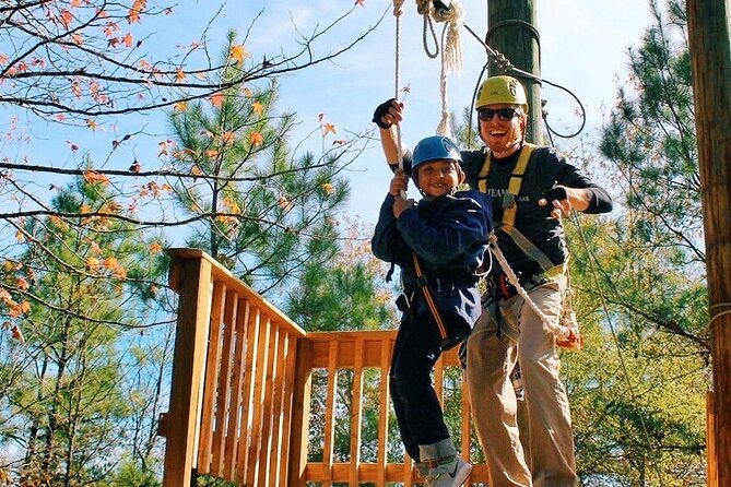 Fontanel Zipline Forest Adventure at Nashville North - A few honest drawbacks