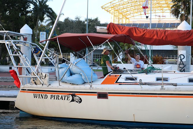 Fort Lauderdale Sailing Charter - Reaching the Atlantic under sail