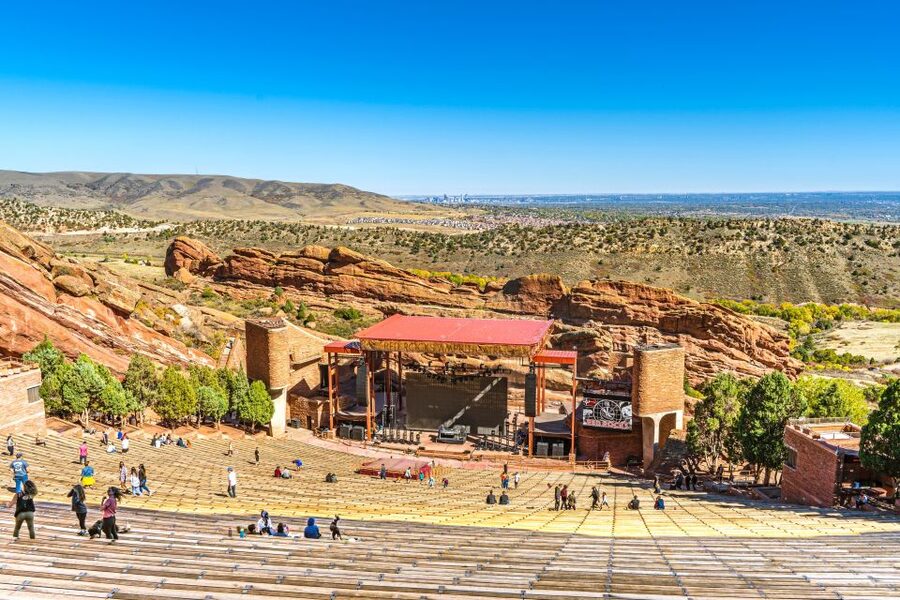 From Denver: Red Rocks, Evergreen, and Echo Lake Tour - Red Rocks Amphitheatre, Colorado’s great outdoor stage
