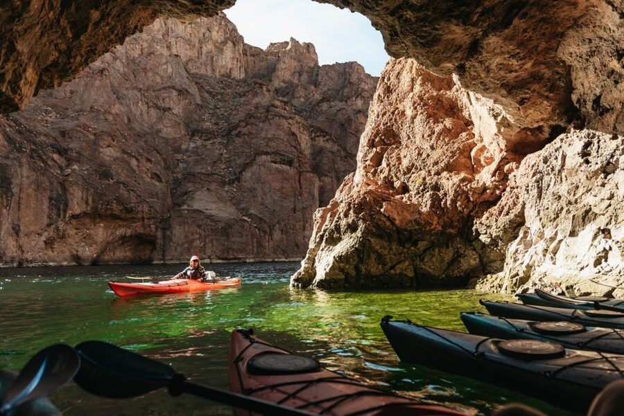 From Las Vegas: Emerald Cave Guided Kayaking Tour - Wildlife and desert ecology along the way