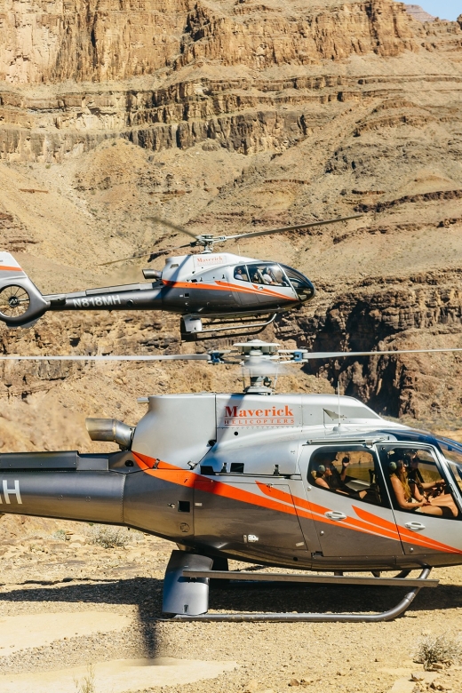 From Las Vegas: Grand Canyon Helicopter Tour with Champagne - The return route through the Bowl of Fire