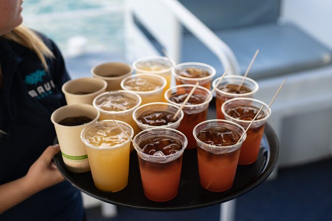 From Ma'alaea Harbor: Sunset Dinner Cruise Aboard the Quicksilver - Drinks, music, and the mood onboard