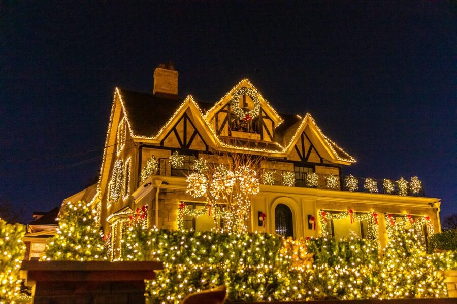 From Manhattan: 4-Hour Dyker Heights Holiday Lights Bus Tour - Meeting the bus at 566 10th Avenue